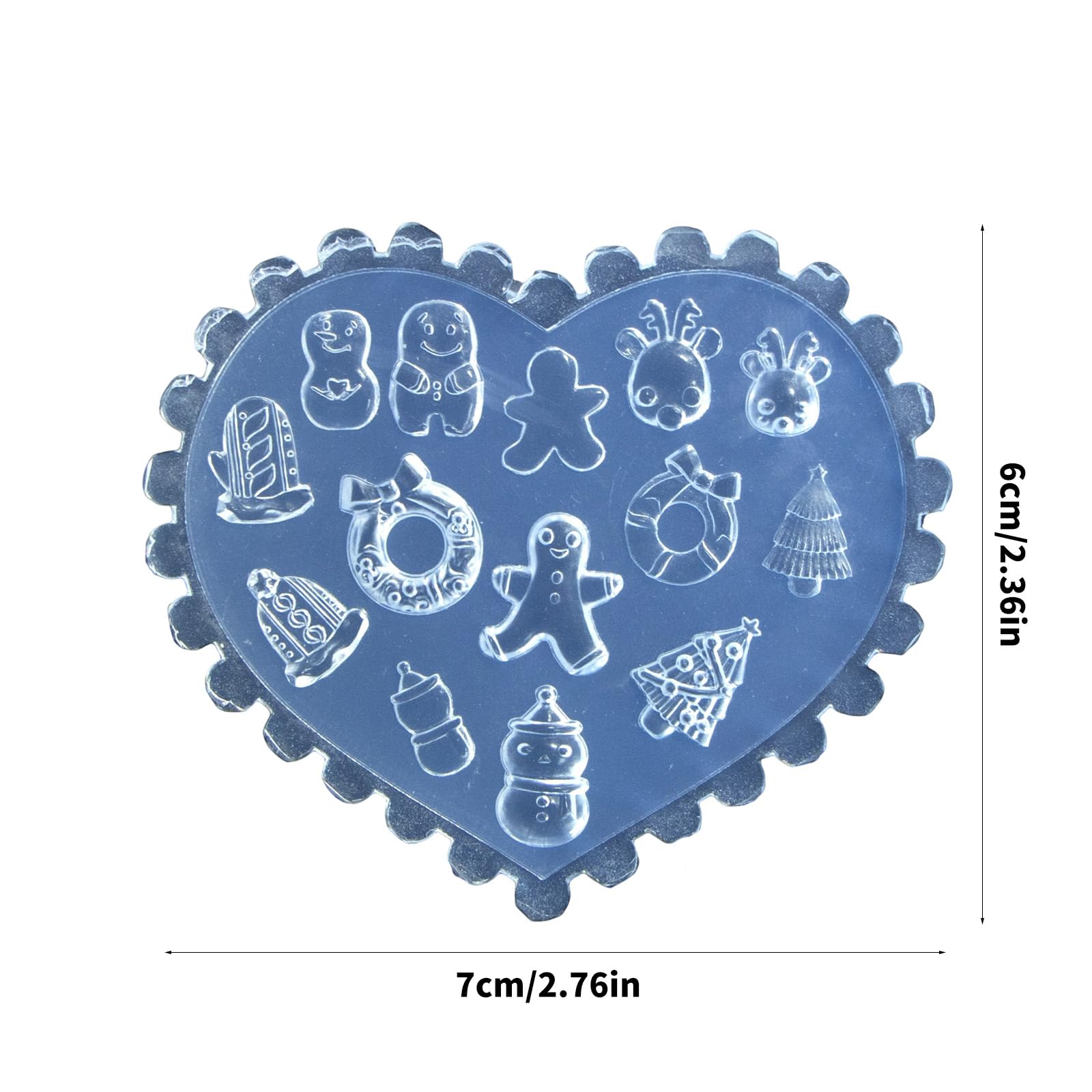 Creative Nails Art Moule en silicone pour créer facilement des motifs et des designs - Matériaux souples - S'adapte à différentes formes d'ongles