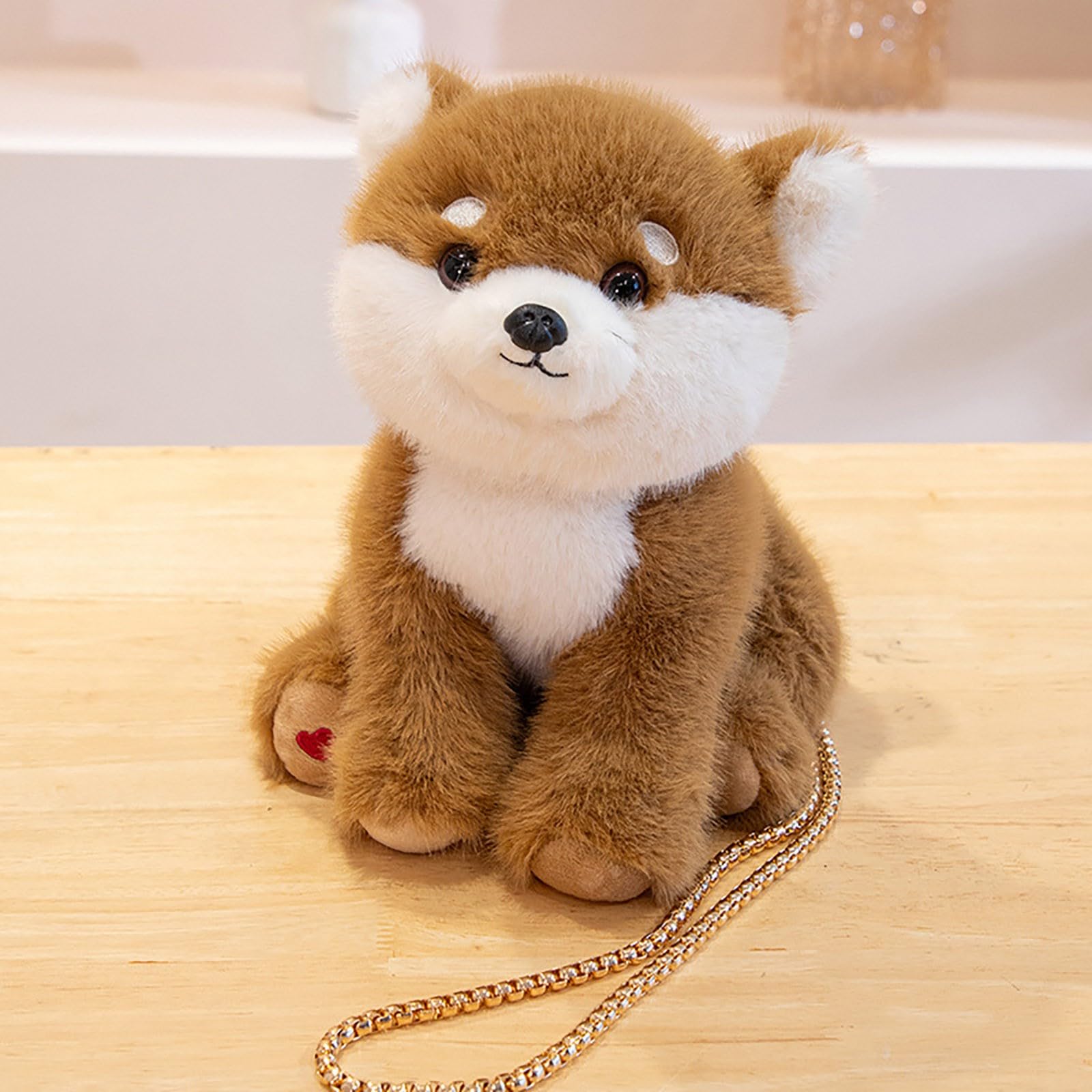 Generisch Deutet Zaino per bambini per l'asilo e il cane sdraiato, peluche per il trasporto, bambola per cani, borsa per animali, caffè, 4-16 Jahre, Zaino duffel