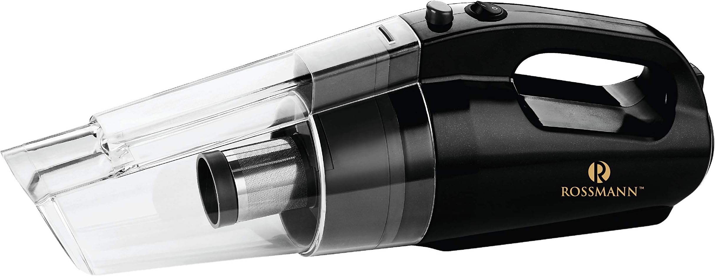 Rossmann Car Vacuum Cleaner RCV100 High Power PRO-Cyclone Technology 150W/12V with Stainless Steel HEPA Filter and Storage Bag