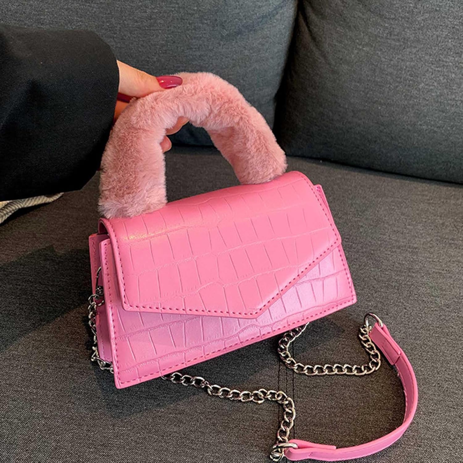 Stylish Women's Shoulder Bag With Adjustable Strap Fashionable And Practical Crossbody Bags Spacious Interior - Image 5