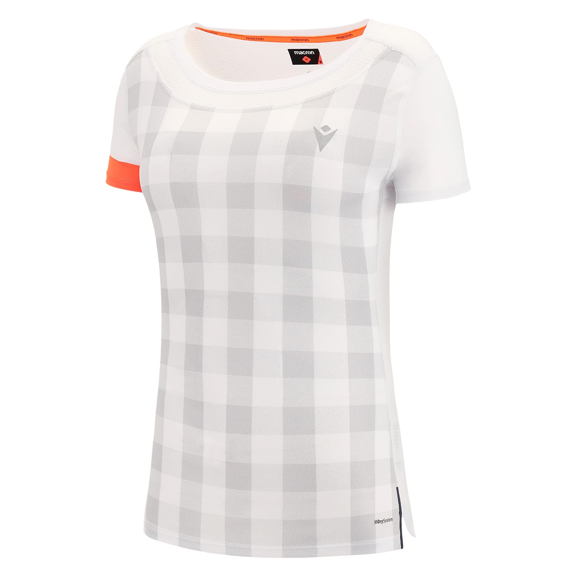 Macron Run Prime Scc Bridget T-Shirt Print WHT/Ncor SS WMN T-Shirt Femme