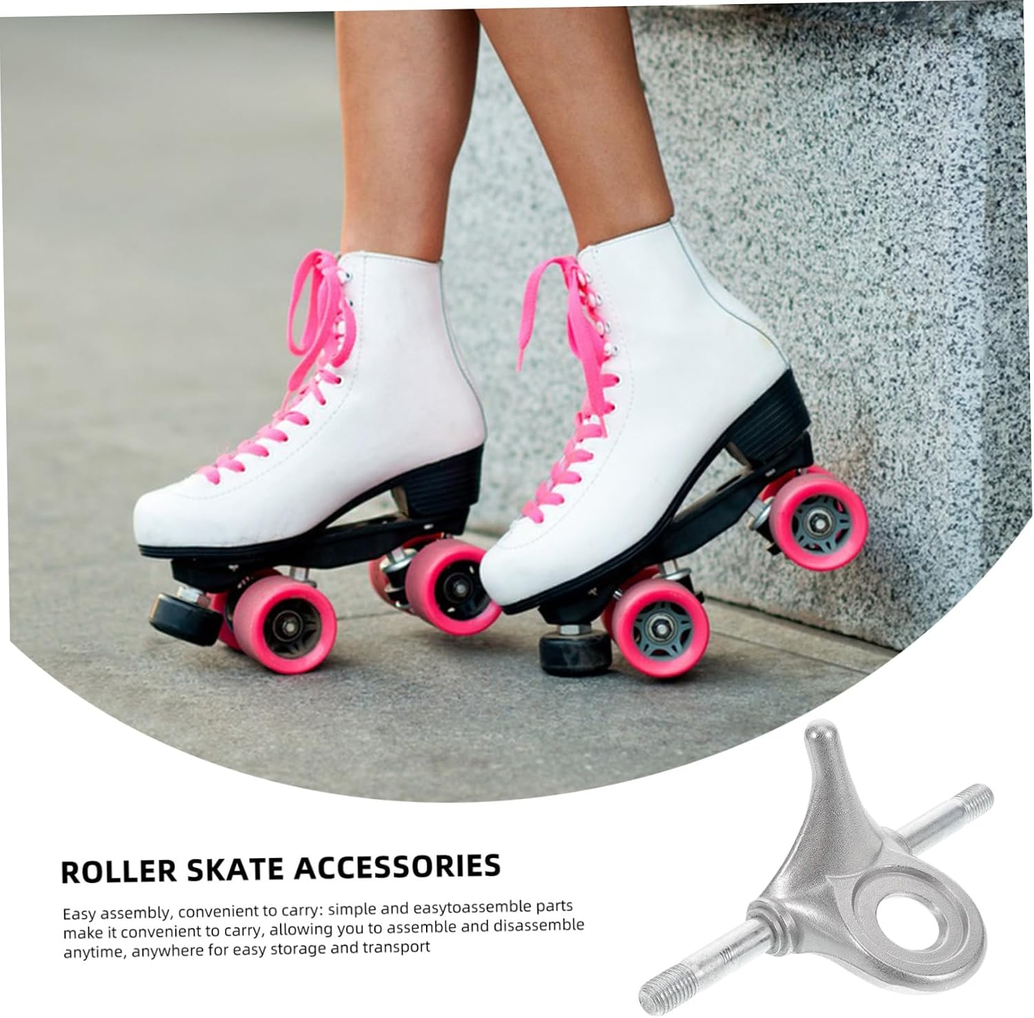 Enhanced Stability Roller Skates Aluminum Alloy Truck Parts Replacement Skate Plate for Skating