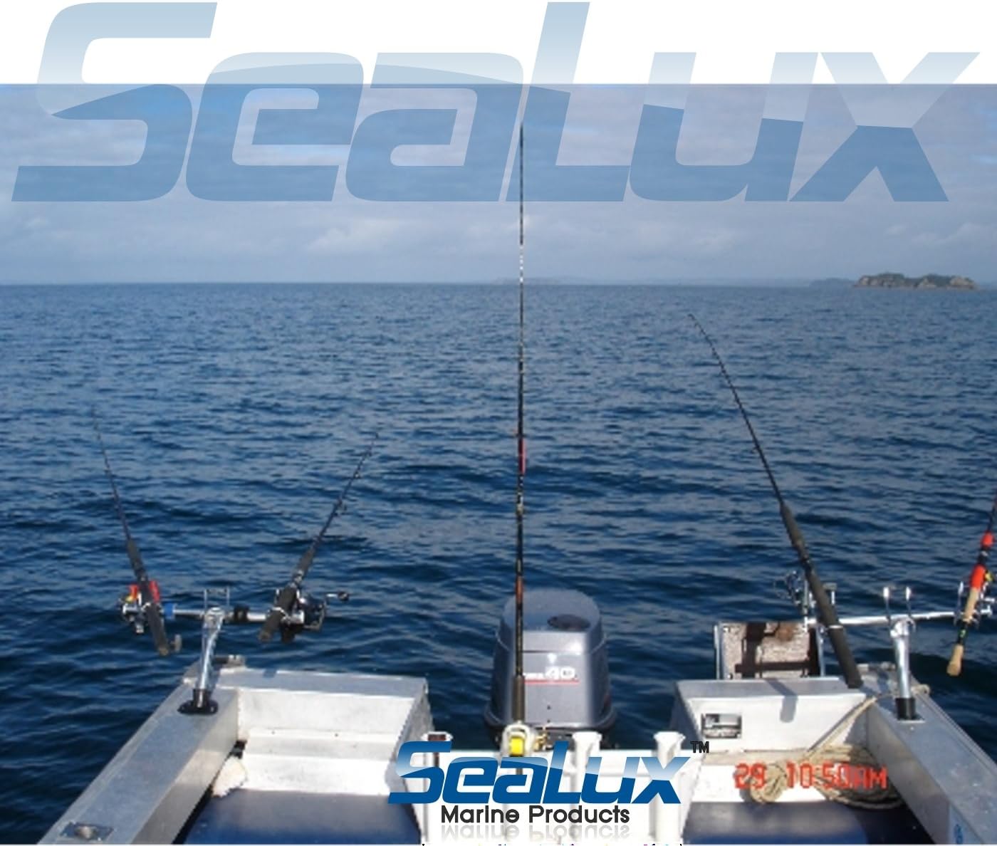 SeaLux Marine 316 Stainless Steel 3-Way Angled Snapper Rod Holder Universal Adjustable Angles