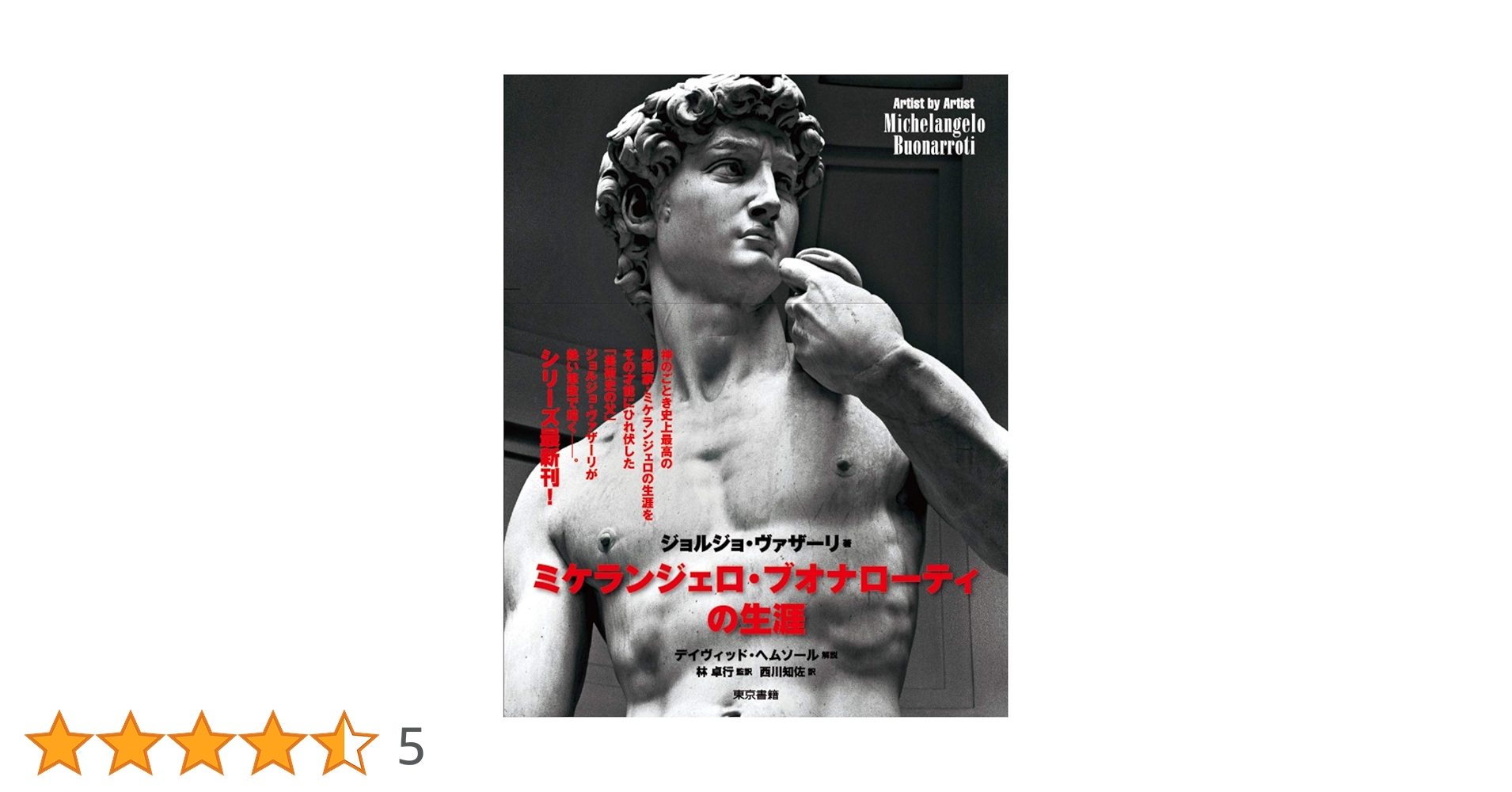 ミケランジェロの生涯 上 下 ミケランジェロの生涯 上 (桎梏者)・下（砕かれたマドンナ） 2冊