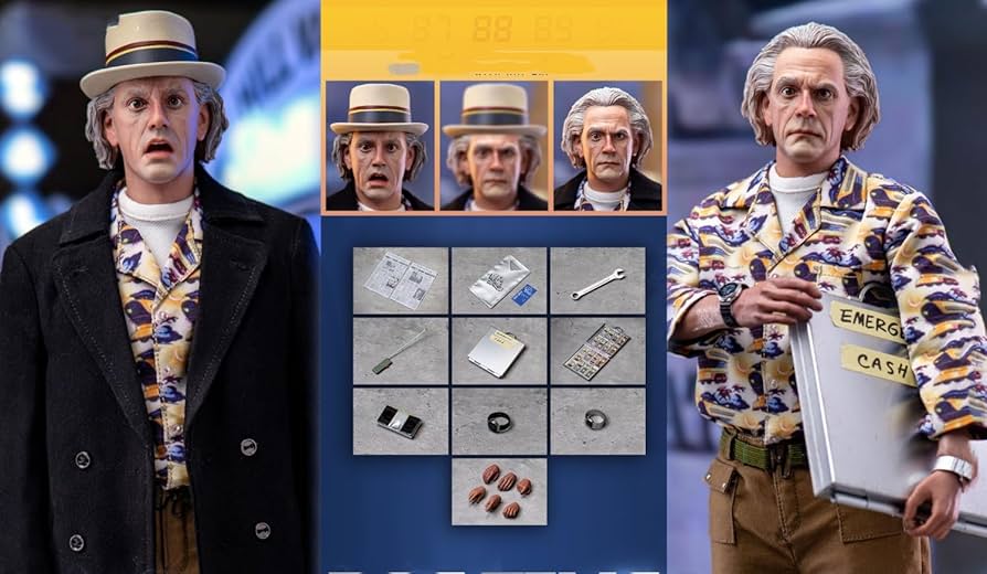 Amazon | 【Tbmodel 】Mars Toys 1/6 フィギュア Doc Time 素体 3つ