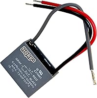 Vista 22 de HQRP Condensador compatible con ventilador de techo Hampton Bay 4uf+5uf+6uf de 5 cables CBB61 con certificación UL