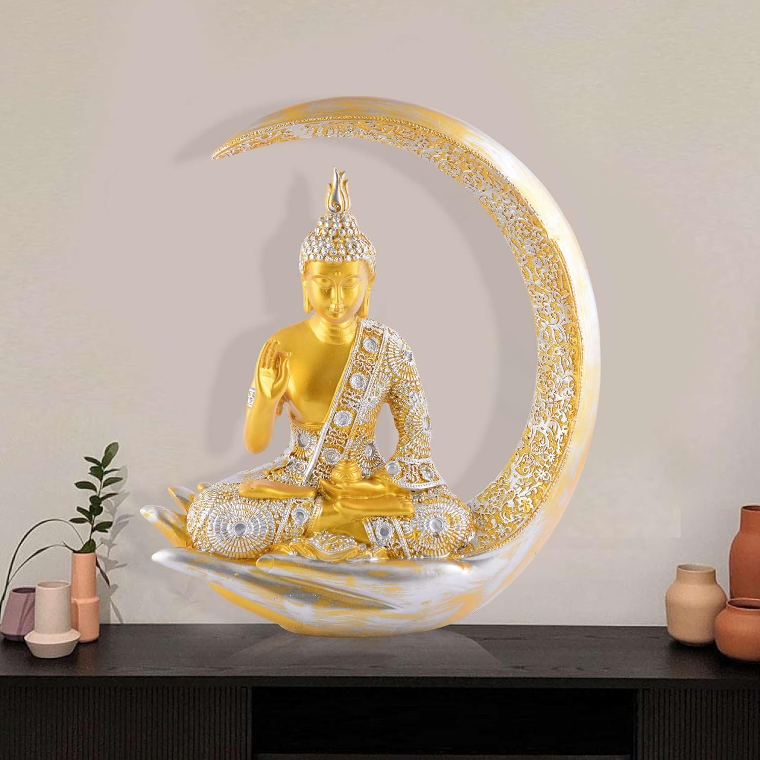 Buy RAMA CRAFT Buddha Statue Showpiece Idol for Home Decor Sculpture