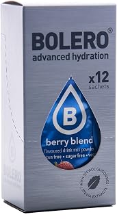 Bolero Berry Blend Fruit Flavoured Drink Powder 12 Sticks