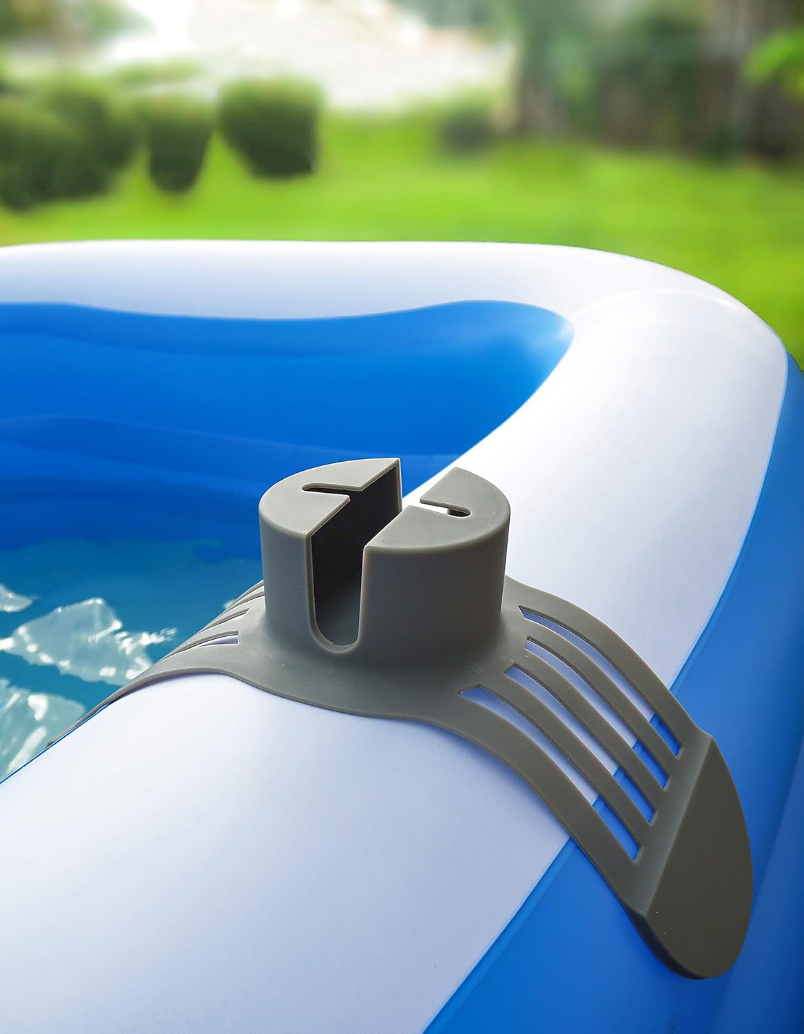 Silicone Anti-Spill Drink Holder - Outdoor Cup Holder for Inflatable Pool, Above Ground Pool, Hot Tub, Jacuzzi - Multifunctional Hot Tub Accessory