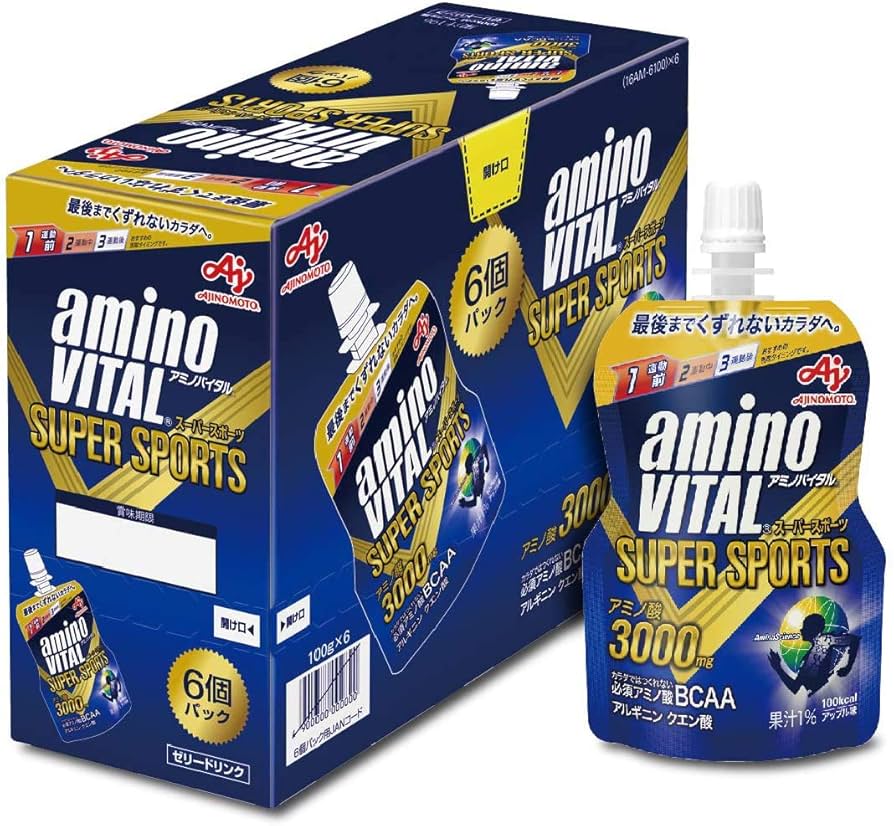 Amazon.co.jp: 味の素 アミノバイタルゼリー SUPER SPORTS