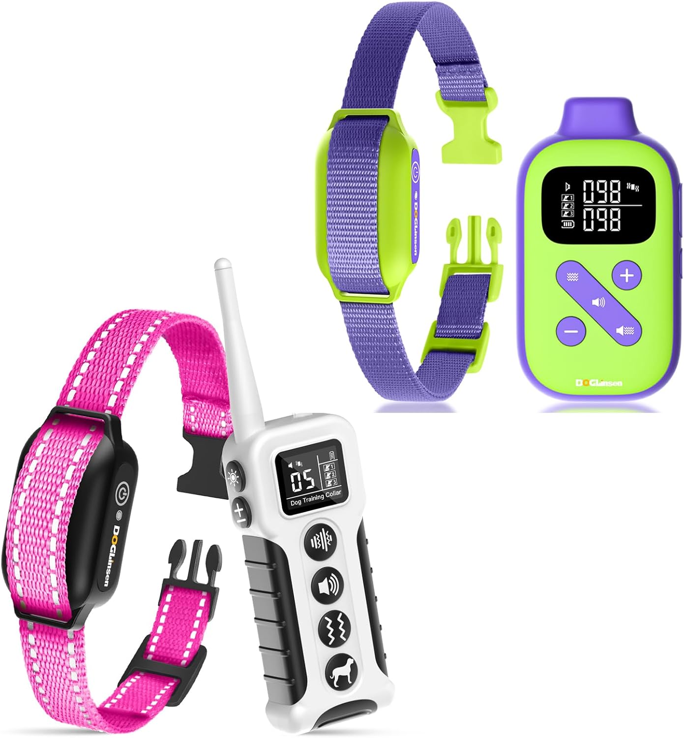 Dog Training Collar No Shock Vibrating Dog Collar