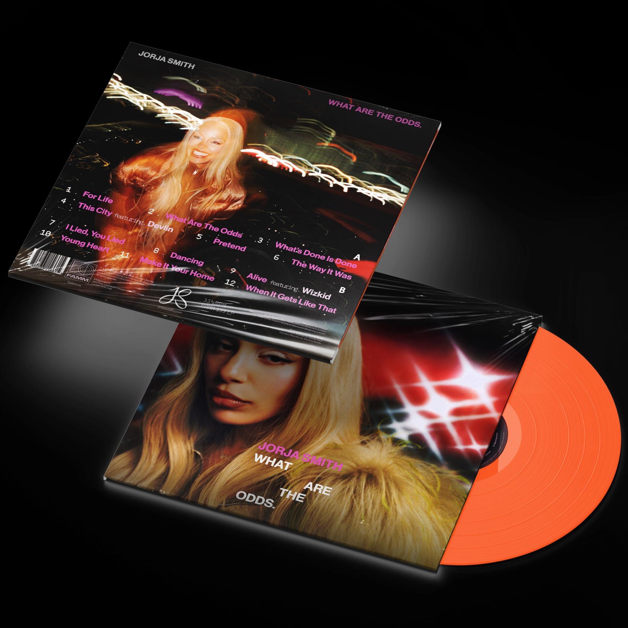 Jorja Smith - What Are The Odds - Orange Vinyl LP | Presale Ships By 21.08.26