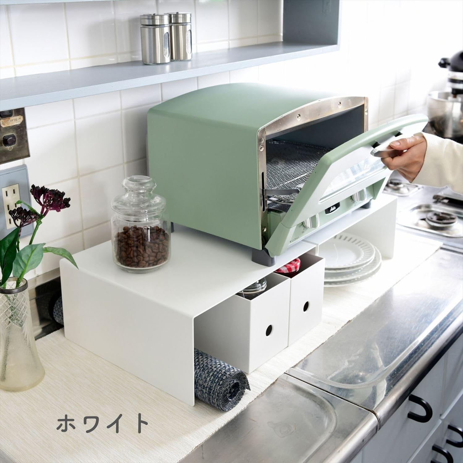 Amazon.co.jp: be worth style 日本製 頑丈 スチール コの字