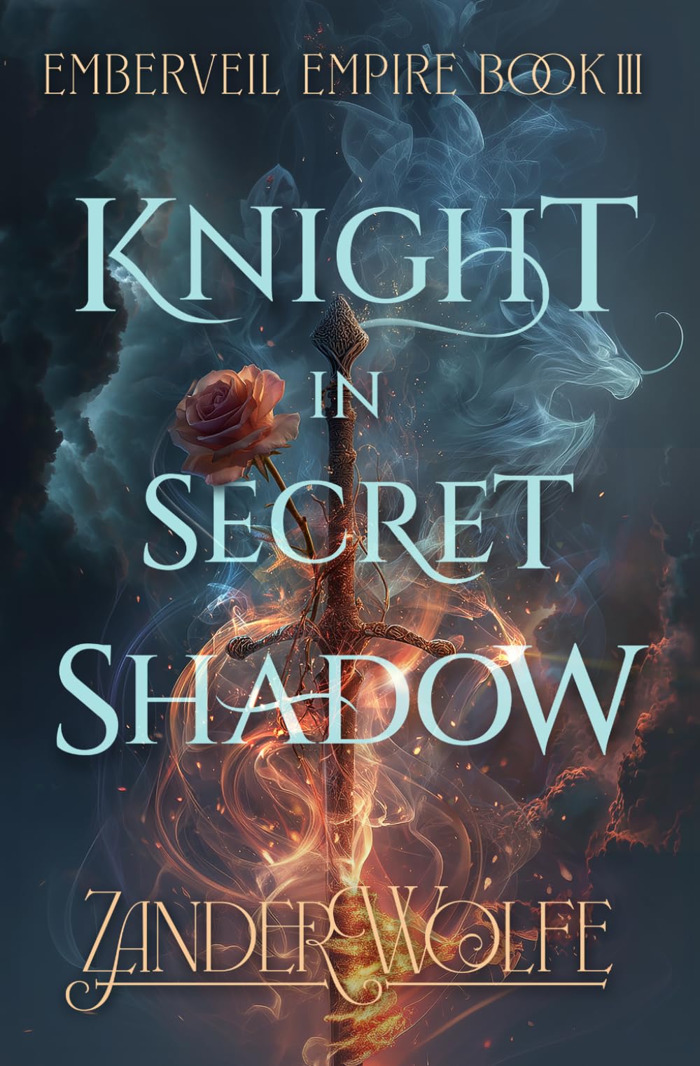 Knight in Secret Shadow: A Dragon Rider Romantasy (Emberveil Empire)