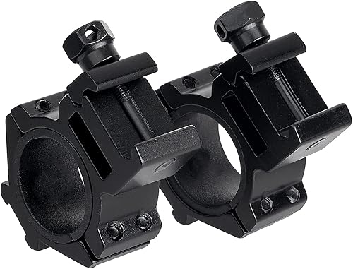 Miniatura 7 de Anillos de mira de perfil mediano de 1 pulgada, anillos para riflescope - Adaptador de montaje de alcance de 1.181 in1.000 in para riel