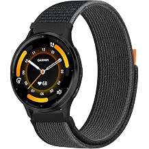 Meliya Garmin Vivoactive 4 / Venu 3 / Venu 2 Saat Kordonu Kad n Erkek, Yumu ak Naylon Spor Yedek Kay  Garmin Venu 3, Venu 2, Vivoactive 4, Forerunner 745/265/255 Ak ll  Saat i in