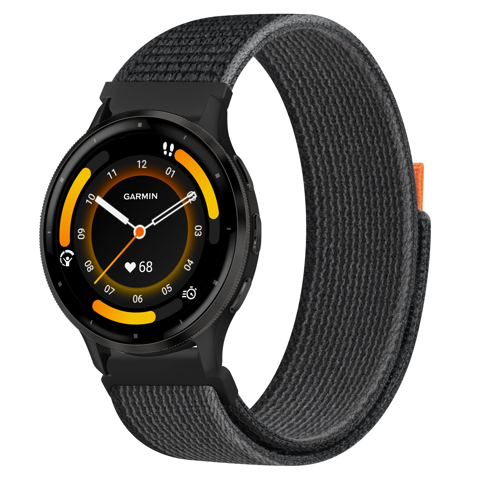 Meliya Bands Compatible With Garmin Vivoactive 4, Venu 3, Venu 2, Forerunner 745/265/255 Smart Watch - Soft Nylon Sport Replacement Strap for Men and