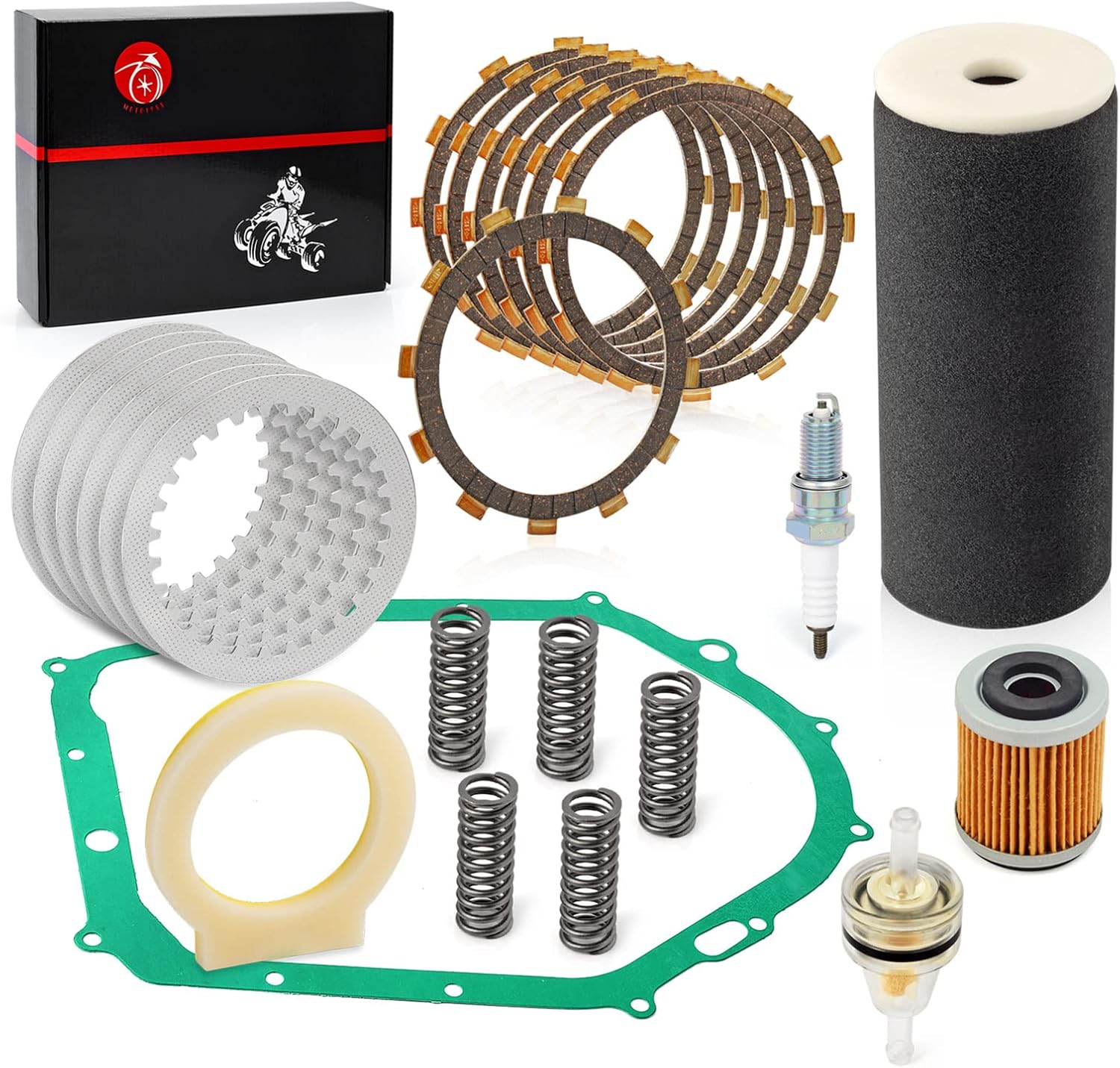 Clutch Kit Heavy Duty Springs and Gasket Air Filter Foam