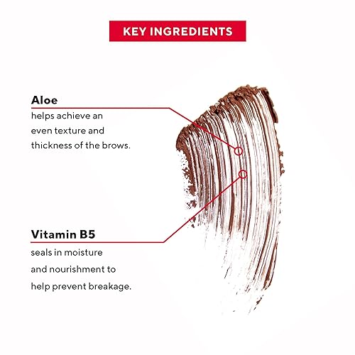 Miniatura 4 de Mirabella Beauty Brow Shaper Universal Shade  Gel de cejas de larga duración todo en uno define novio llena y espesa las cejas  Aloe y vitamina B5