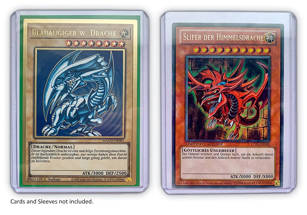 25 Toploader Central Sleeve Rígido Card Carta Pokémon Magic | MercadoLivre - Foto 10