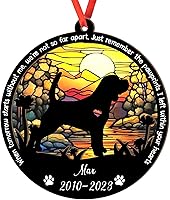 Vista 59 de Adorno personalizado para atrapasoles Bichon Frise, Bichon Frise Sun Catcher Adorno de Navidad – Regalo para perro amante, Bichon Frise 3D 2 capas