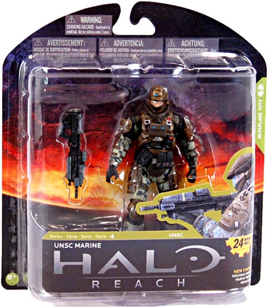 Halo Reach Series 4 Action Figure: UNSC Marine