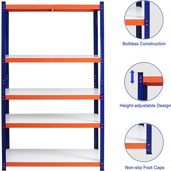 Capacity Garage Storage Shelves Heavy Duty