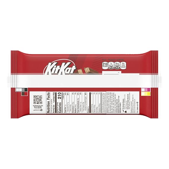 KIT KAT Milk Chocolate Wafer Candy Bars, 1.5 oz (6 Count)