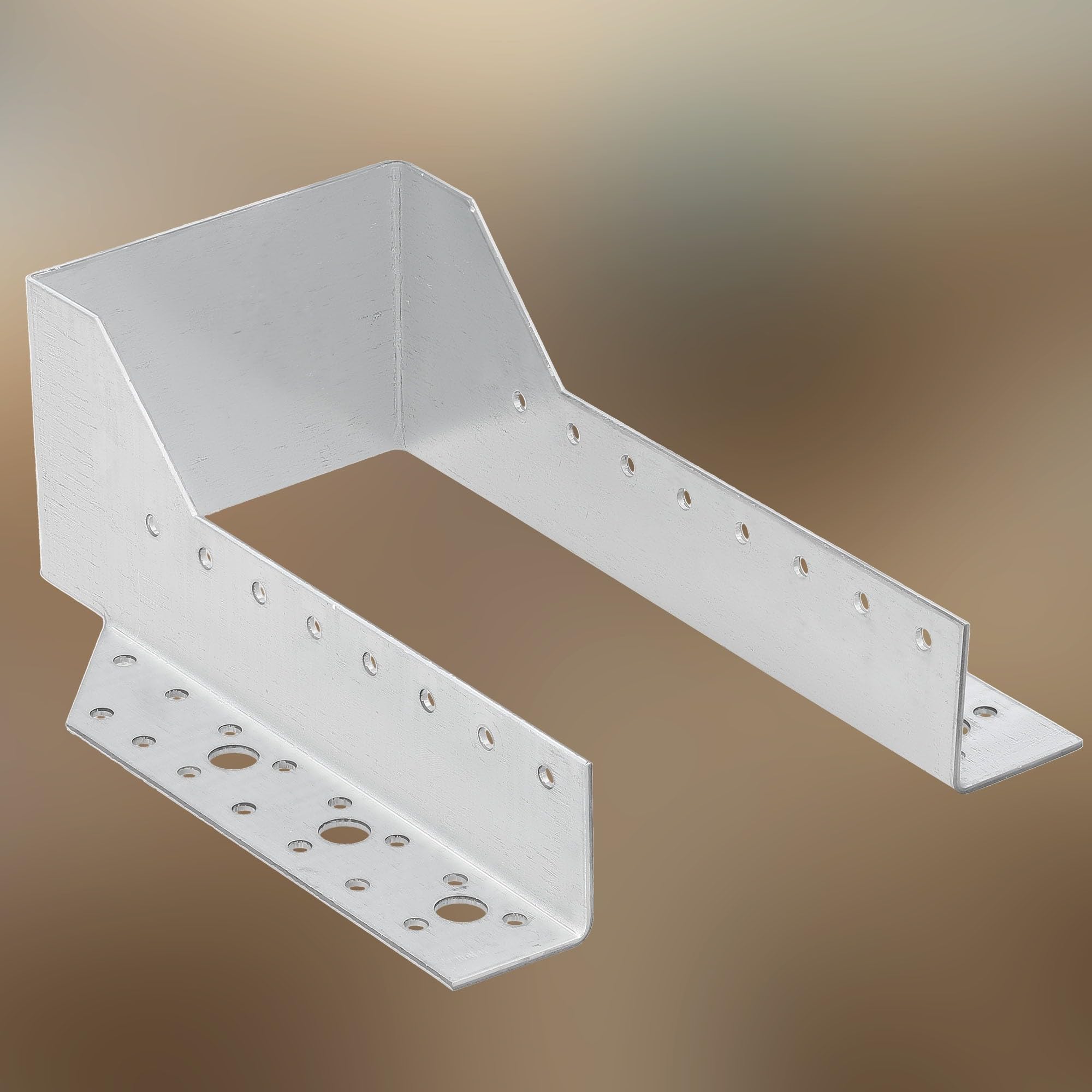 KOTARBAU® - Staffa per travi tipo A, 100 mm, giunti per travi in legno, per costruzione edile esterna, confezione da 10 pezzi