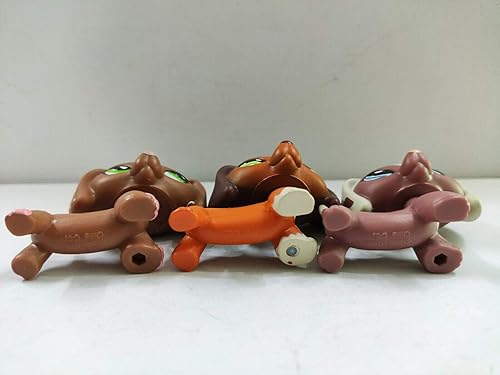 Miniatura 5 de Littlest Pet Shop LPS#556#1631 - Juego de 3 salchichas, diseño de perro salchicha
