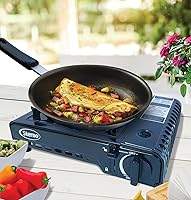 Vista 3 de Sterno Portable Butane Stove - 9K/10K BTU Single Burner Stove, Outdoor & Indoor Use Butane Gas Burner with Carrying Case - Camping Cooktop for