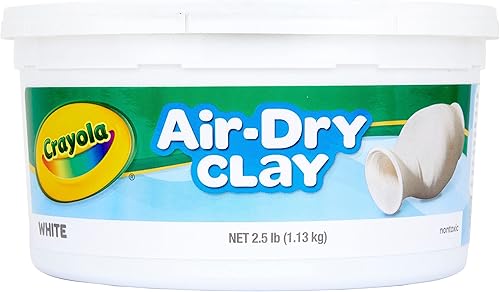 Crayola Arcilla seca al aire 2.5lb-Blanco