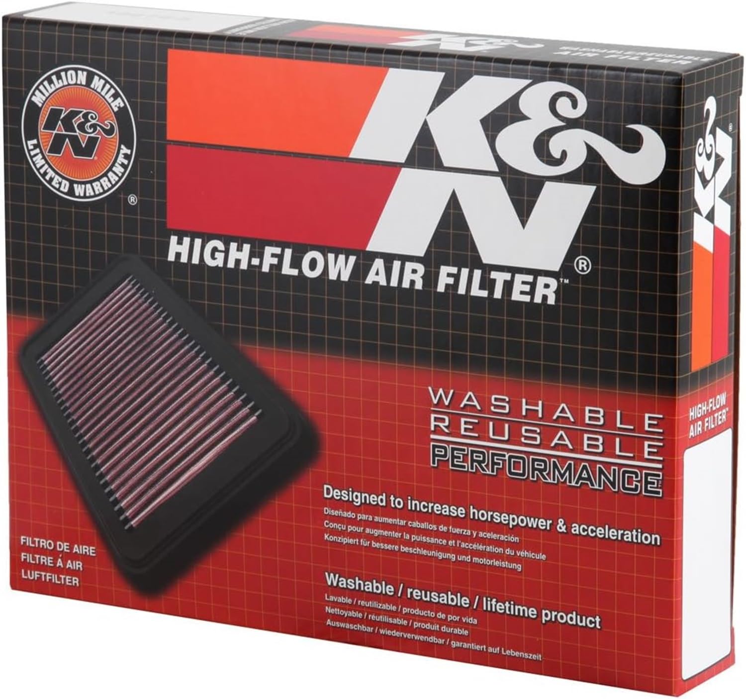K&N DU-1112 Filtro de Aire Moto
