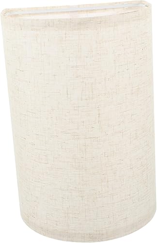 DOITOOL 1 juego de pantalla desmontable para lámparas de piso y escritorio, moderna cubierta de luz de pared de repuesto para sala de estar y