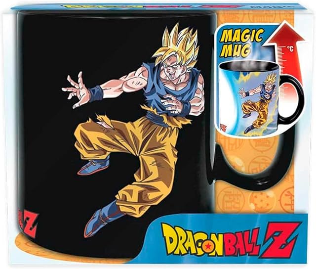 Dragon Ball Goku vs Buu Heat Change Mug