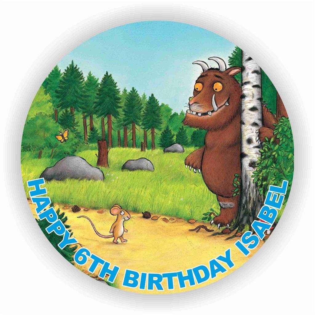 Birthday BazaarGruffalo Cake Topper : 7.5" Icing