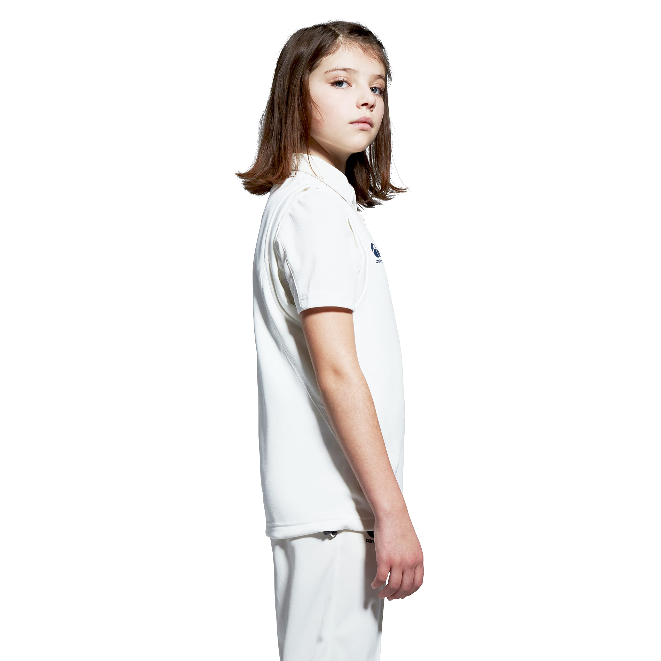 Canterbury Jungen Sleeveless Overshirt | Sweater Vest | Cricket Whites Sweatshirt