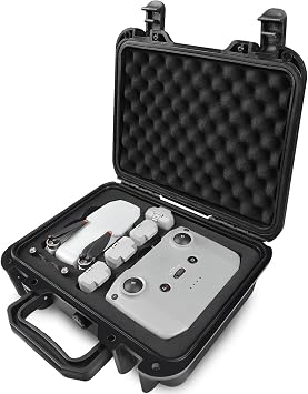 Lekufee Portable Travel Waterproof Hard Case for DJI Mini 4K/2 SE/2 and Other AccessoriesCASE ONLY