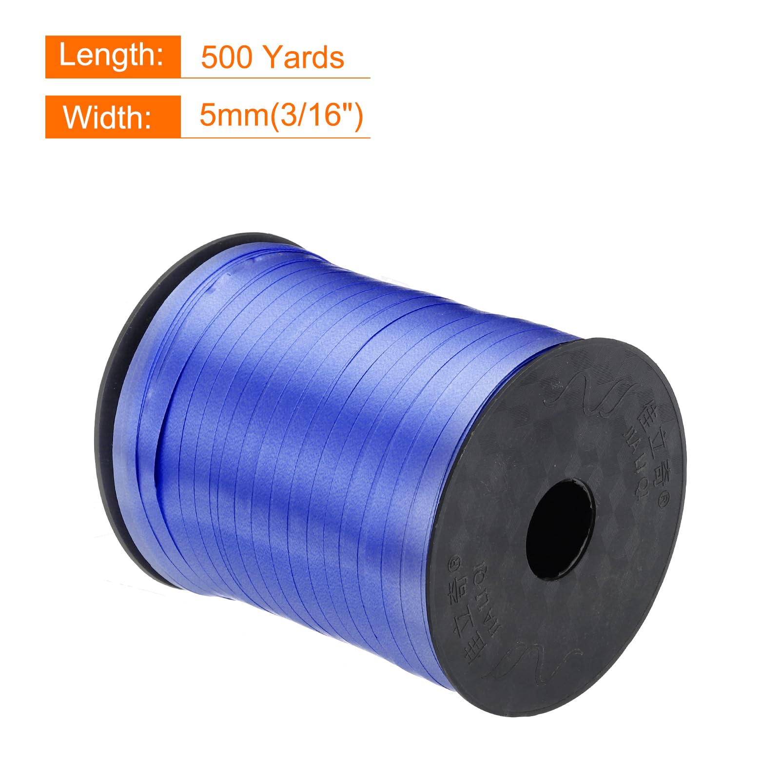 PATIKIL 500 Yards Curling Ribbon Crimped Balloon String Metallic 5mm for Party Decoration Gift Wrapping Art Crafts Aquamarine Blue - Image 2