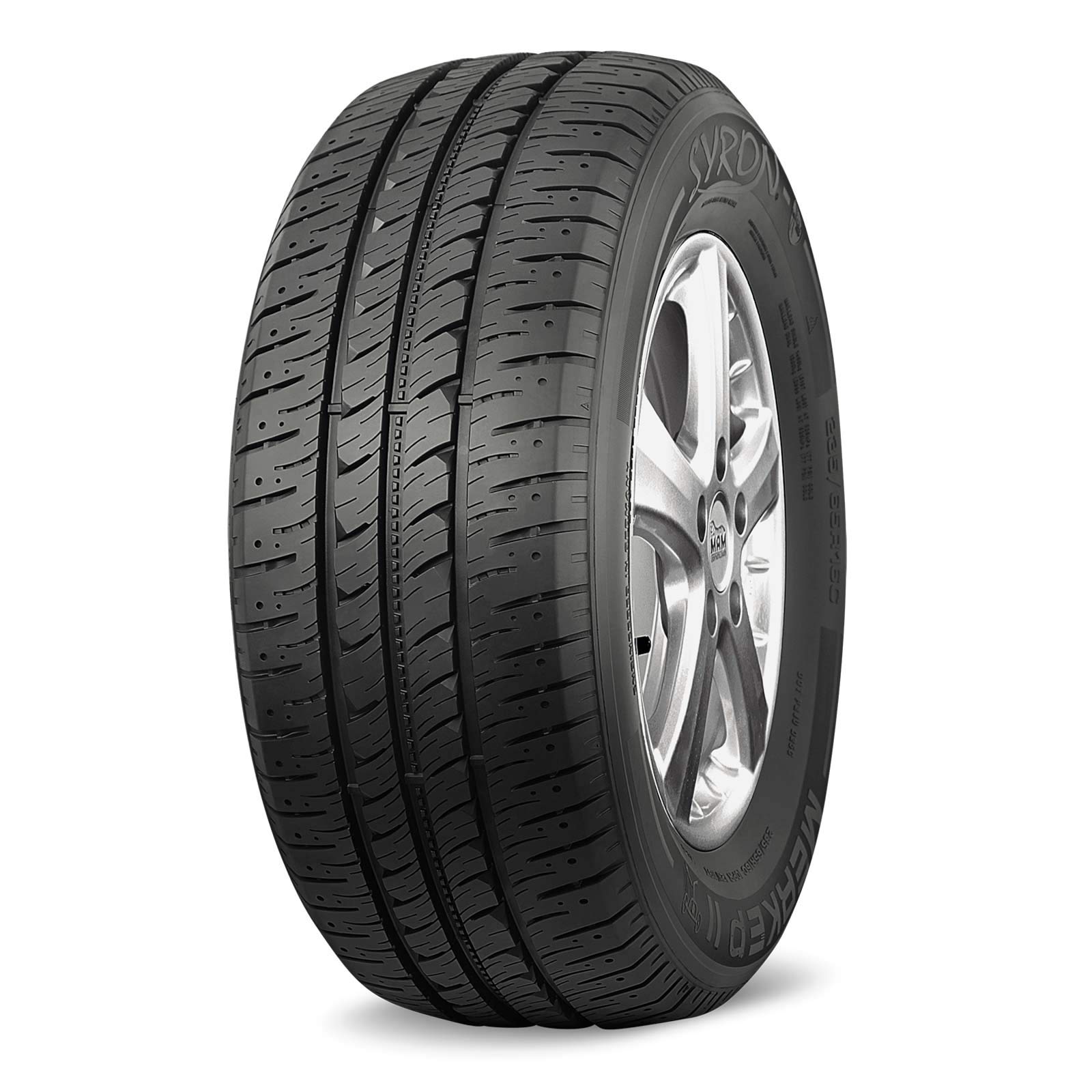 SYRON Tires MERKEP 205/75 R16C 110/108 T – E/C/74 dB na każdą pogodę (samochód ciężarowy)