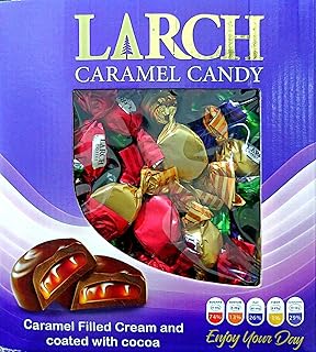 حلوى الكراميل من لارش محشوة بالكراميل ومغطاة بالكاكاو 1000 جرام gm