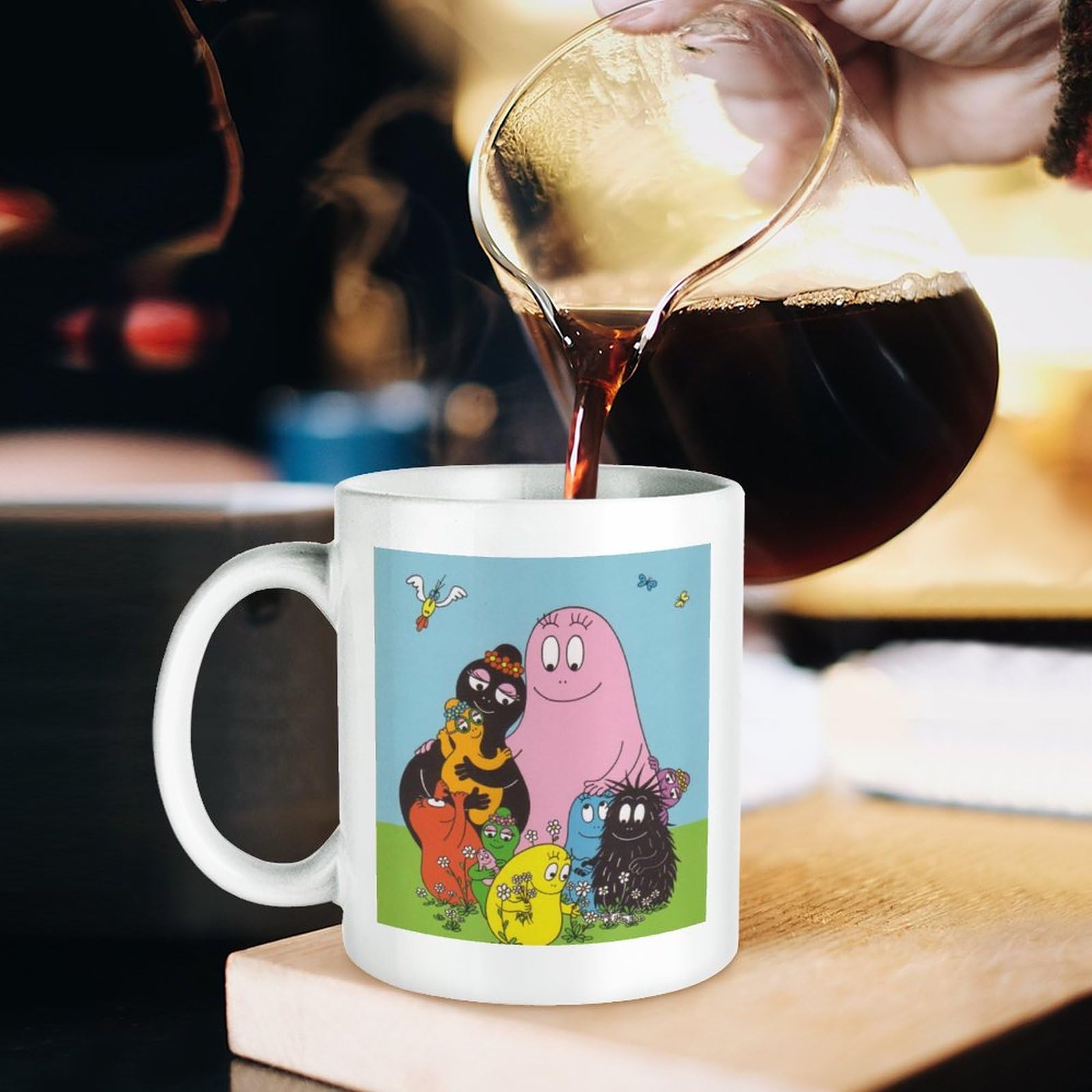 Amazon.co.jp: マグ バーバパパ Barbapapa カップ 磁器カップ コーヒー 