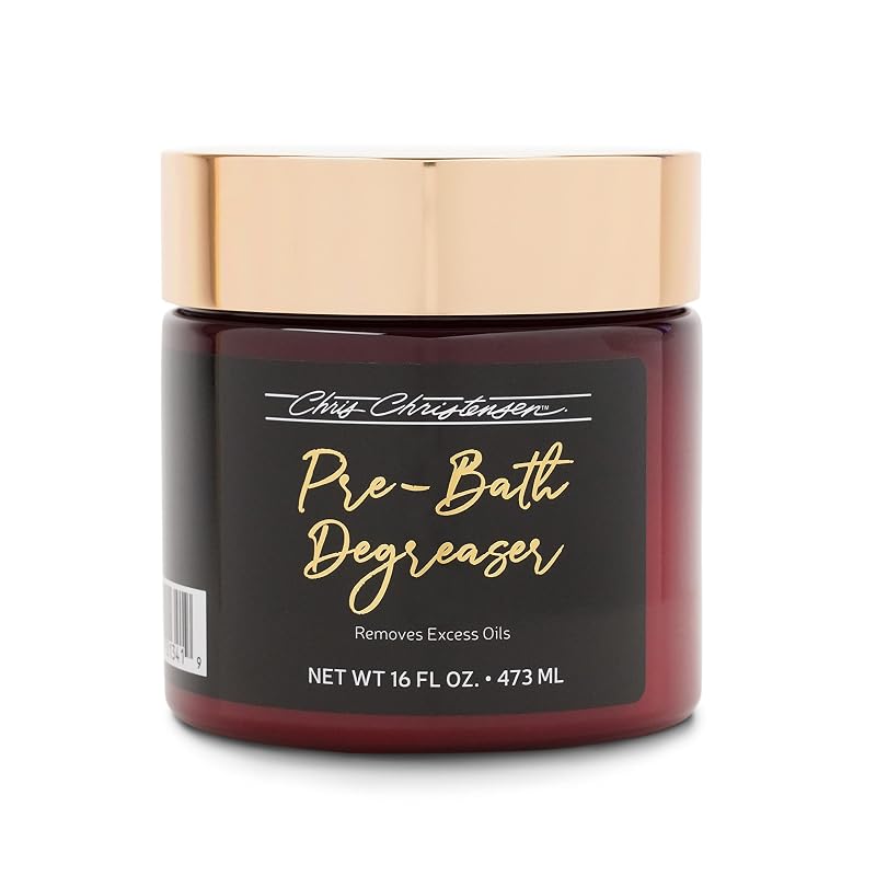 Desengordurante pré-banho para gatos Chris Christensen, creme sem fragrância e livre de corantes, 227 g