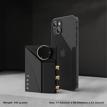 Khadas DAC Amp Tone2 Pro | Desktop Digital Analog Converter -Headphone Amplifier with USB-C/USB-C(I2S) Inputs/Outputs: 3.5mm Unbalanced / 4.4mm Balanced/RCA - MQA DECODER (Black)