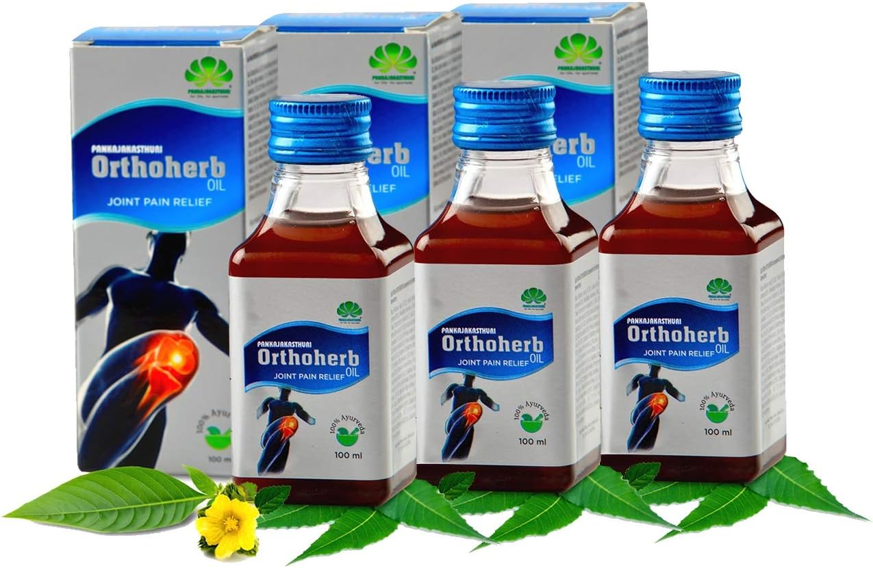 Ayurvedic Orthoherb Oil (100 ml) - Pack of 3