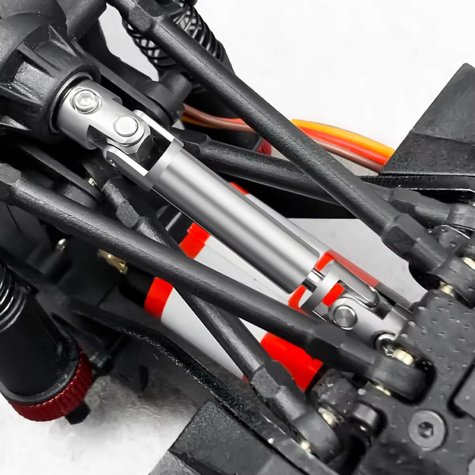 Per Redcat Per Ascent 1/18 2 Pezzi In Acciaio Inossidabile Giunto Albero Trasmissione RC Crawler Parti Aggiornamento Ricambi RC
