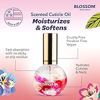 Vista 187 de Blossom Aceite de cutícula para uñas, hidratante, hidratante, perfumado, cuidado de la cutícula, infundido con flores reales, fabricado en Estados