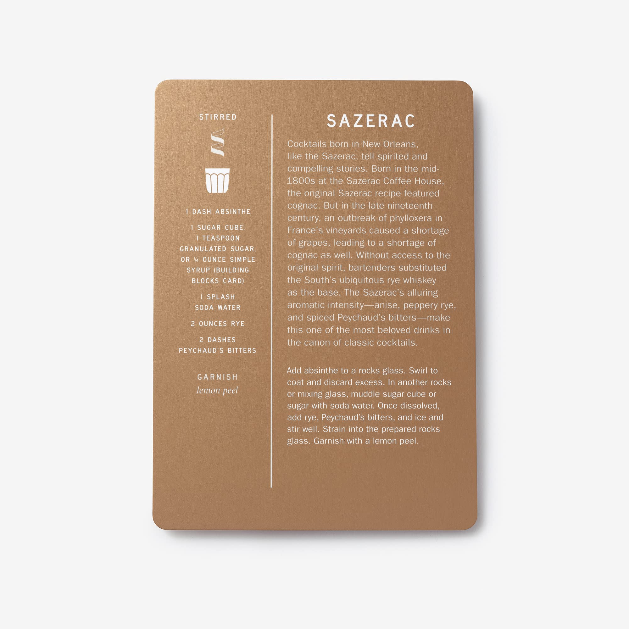 The Essential Cocktail Deck: 50 Cards for Mixing Modern Drinks