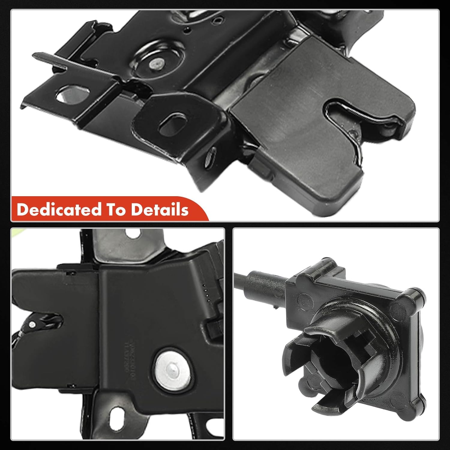 A-Premium Trunk Latch Compatible with Ford Mustang 2010-2014 Convertible, Rear Tailgate Lock Latch Actuator