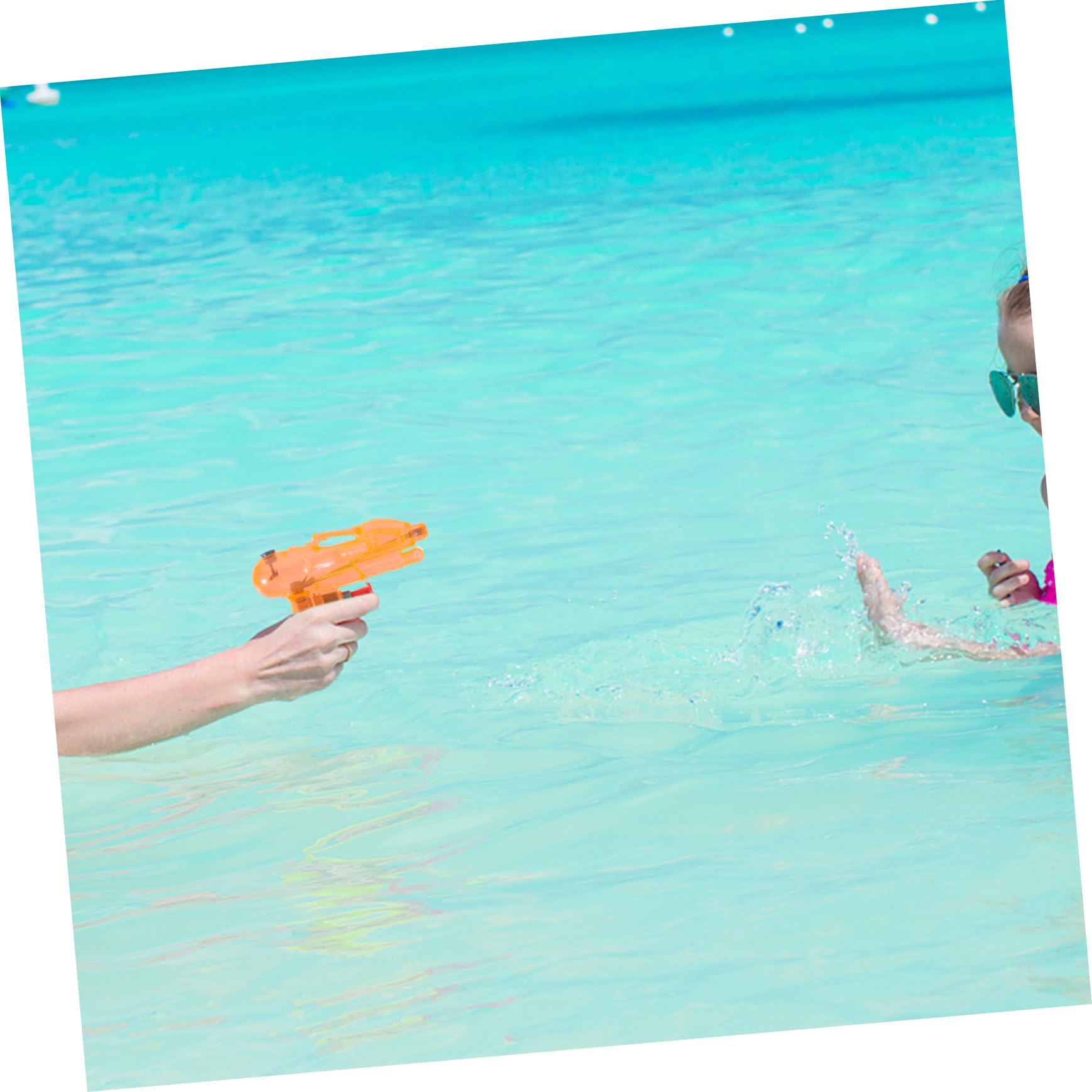 Mini Pistole ad Acqua in Plastica 20 Pezzi per Bambini | Vacanze Estive, Giochi Spruzzi per Piscina e Parco, Piccolo Sparatutto ad Uso Ludico Colore Casuale